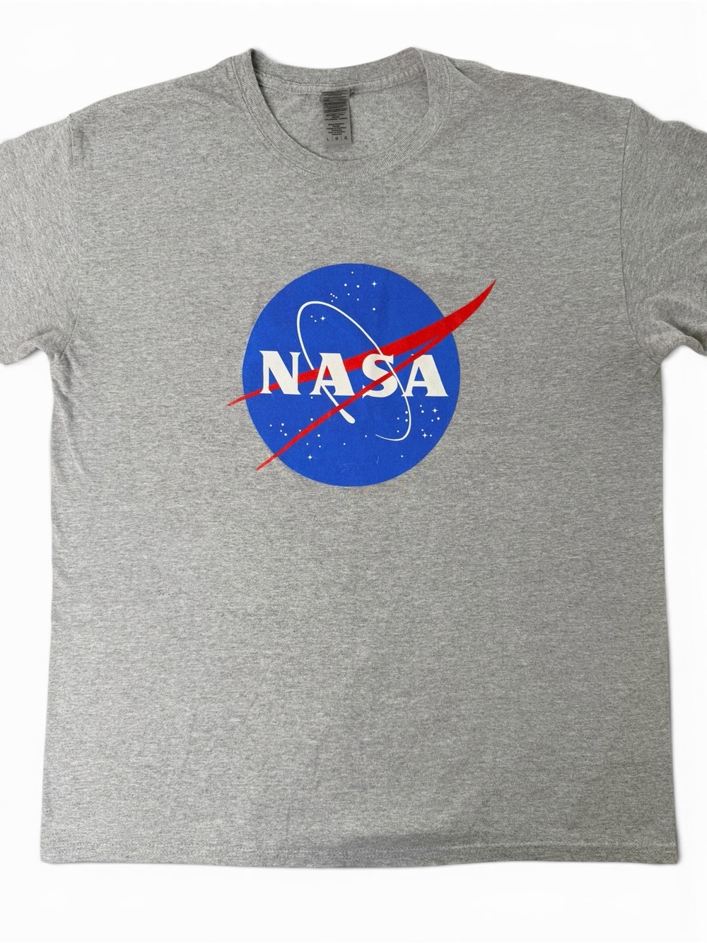 NASA Logo Graphic T-Shirt Gray Men’s Large